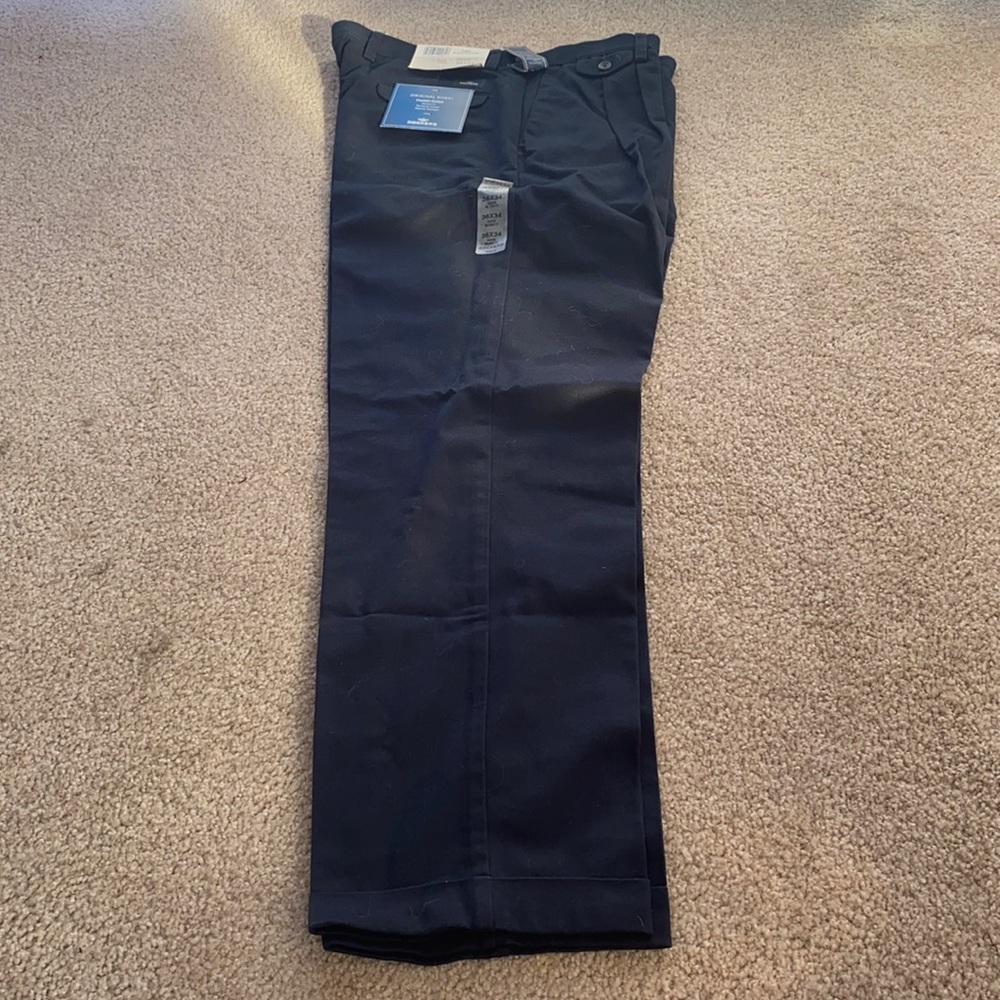 Men’s Dockers blue khakis, 36x34.